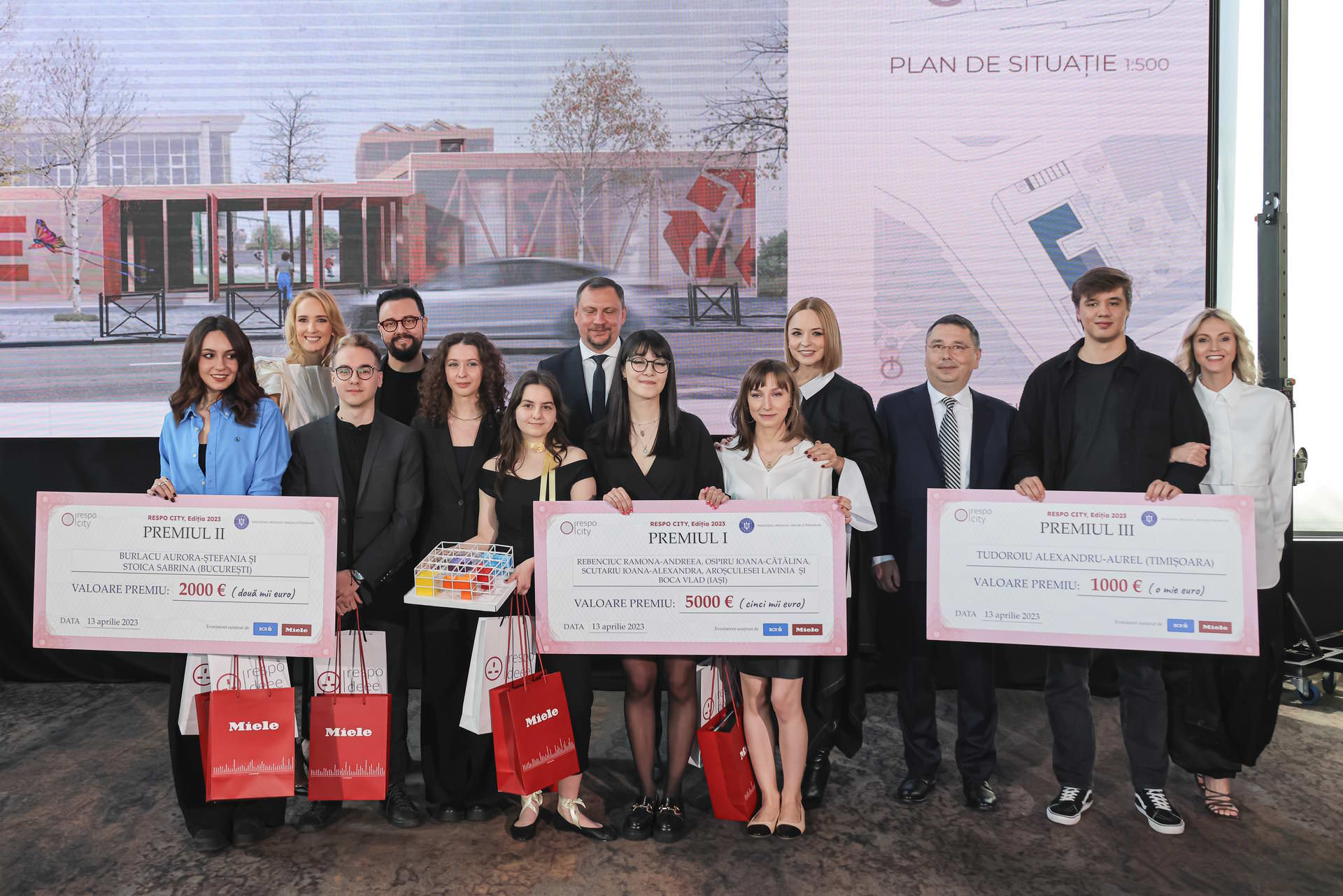 Cinci studenți din Iași au câștigat RESPO CITY, concursul de design urban sustenabil, ediția 2023