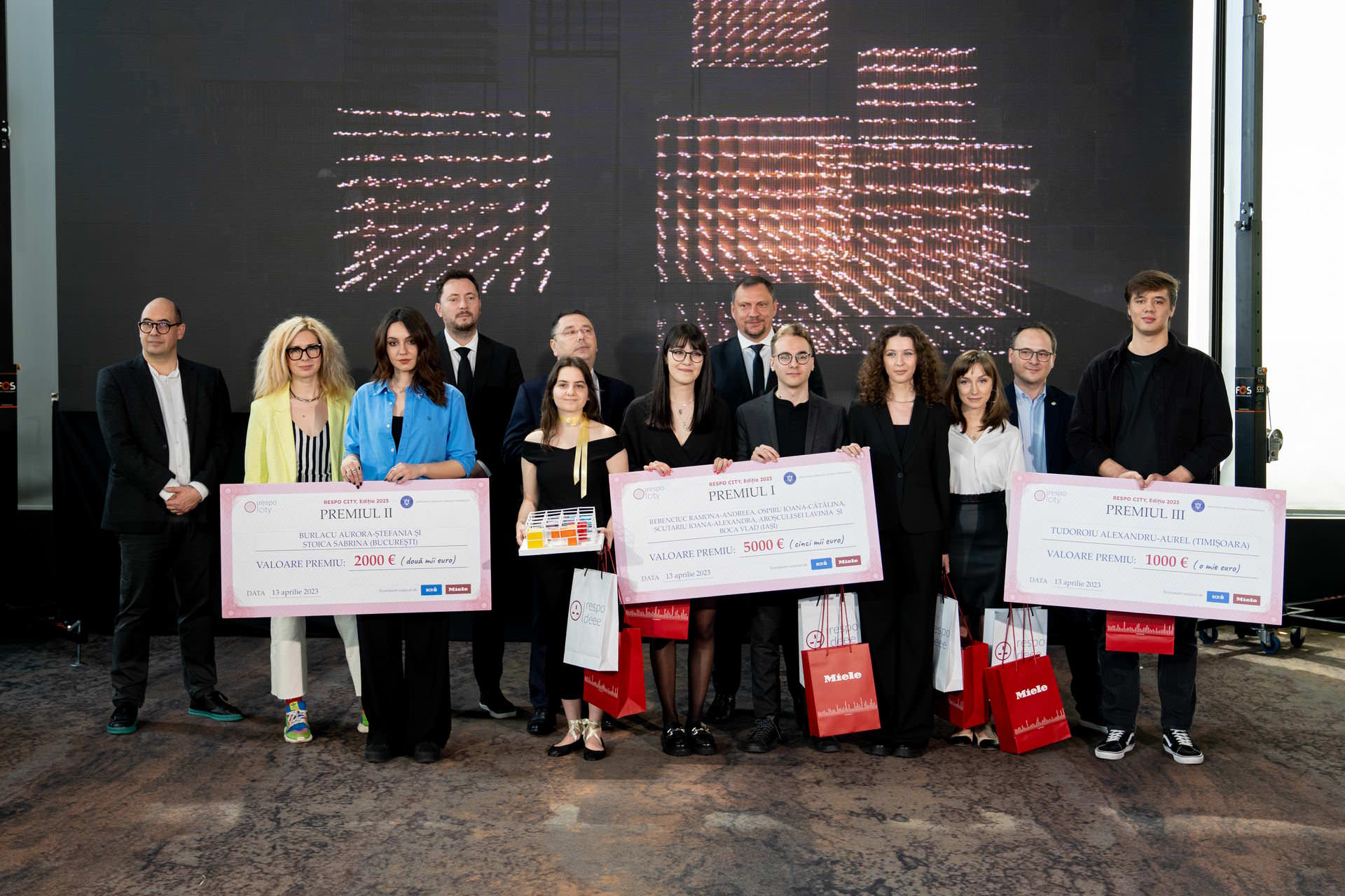 Cinci studenți din Iași au câștigat RESPO CITY, concursul de design urban sustenabil, ediția 2023